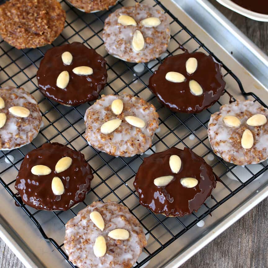 Lebkuchen (German Gingerbread Cookies)