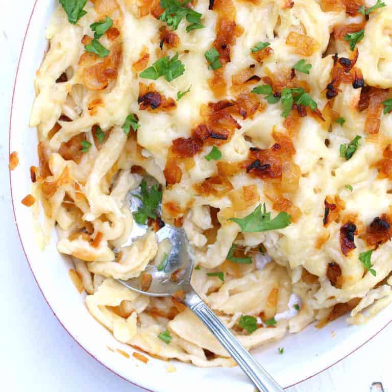 Käsespätzle (German Cheese Noodles)