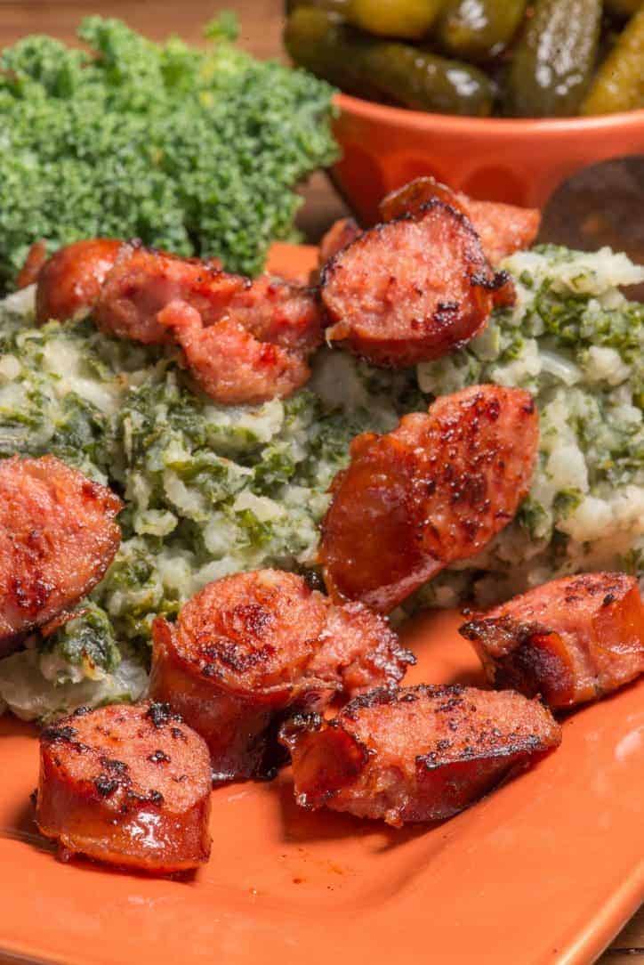 Stamppot Boerenkool (Kale and Potato Mash)